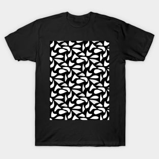 Black and white abstract pattern T-Shirt